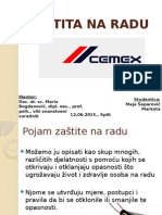 Zaštita Na Radu - Cemex