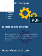 El Coste en Una Empresa