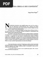 A Tragédia Grega e Seu Contexto (Jorge Piquet)