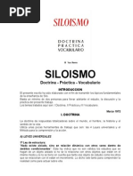 Siloismo Doctrina y Práctica