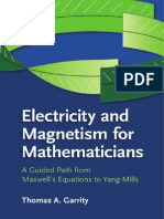 Electricity and Magnetism For Mathematicians (2015) PDF