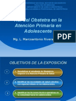 Ponencia - Rol Del Obstetra en La Atencion Primaria en Ad