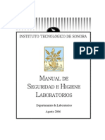 Manual de Seguridad e Higiene - Laboratorios