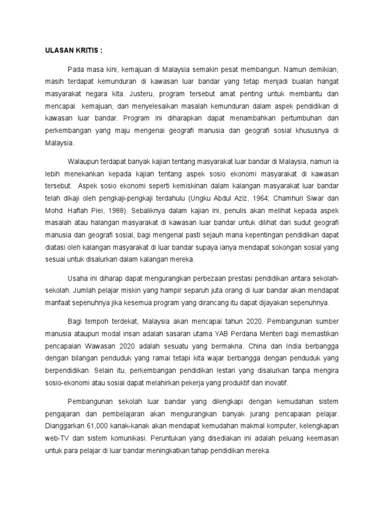 Ulasan Kritis Buku Skrap Pdf