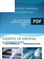 Fuentes de Energias Alternativas