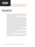 Risotto: Vegetables, Potatoes, Grains and Legumes, and Pasta and Dumplings