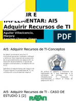 Adquirir e Implementar - Ai5 Adquirir Recursos de Ti