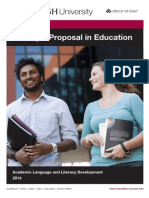 Booklet Writing A Proposal in Education