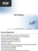 AIX 6 Basics: Course Materials May Not Be Reproduced in Whole or in Part Without The Prior Written Permission of IBM