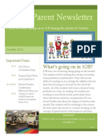 room 10b october newsletter