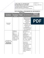 GFPI-F-011 Formato Cronograma Propuesto para Formacion Complementaria