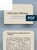 Artículos pétreos de la Constitución hondureña