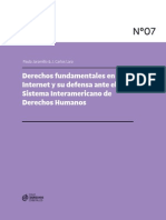 Derechos Fundamentales en Internet y Su Defensa Ante El Sistema Interamericano de Derechos Humanos