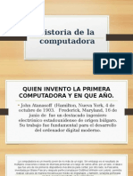 Historia de la computadora: ¿Quién inventó la primera