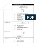 Formulae Sheet 2014