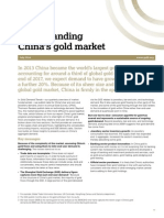 Understanding China's Gold Market July 2014 Part Two