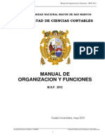 MOF Facultad de Ciencias Contables