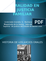 5.- La Oralidad en La Justicia Familiar