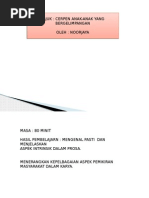 Sajak Aku Tidak Mahu Lagi T Pdf