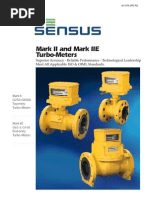 Turbine Meter Data Sheet