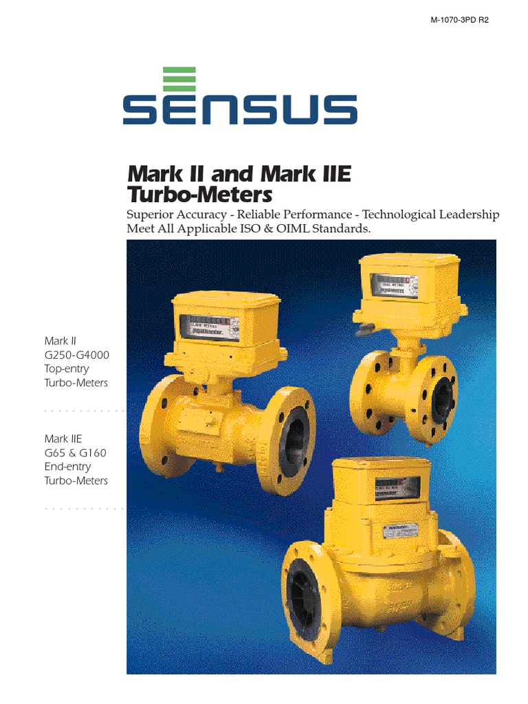 Turbine Meter Data Sheet PDF Flow Measurement Turbine