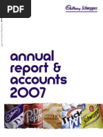 Cadbury 2007 Annual Report & Accounts