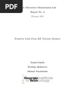 Download Passive Low-Pass RF Filter Design by Sahand Noorizadeh SN28449646 doc pdf