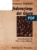 Marianne Enckell - La Federazione Del Giura