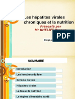 Les Hépatites Virales Chroniques Et La Nutrition