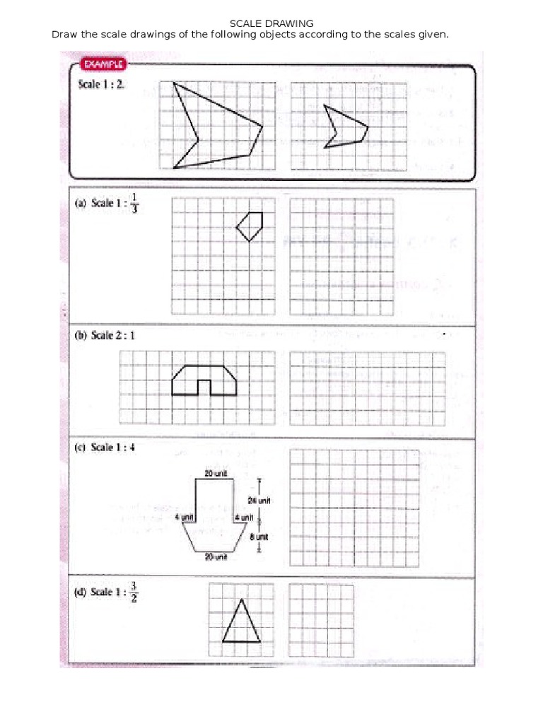 Scale Drawing | PDF