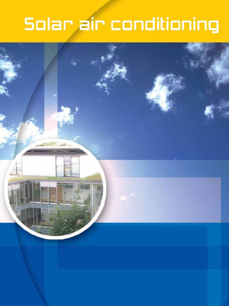 Solar Cooling Systems Overview Guide | PDF | Air Conditioning | Solar ...