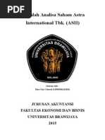Download Makalah analisis saham by Farisan Noviandry SN284506380 doc pdf