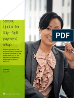 White Paper Country Specific Update For Italy Split Payment Setup