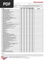 Excel Skills