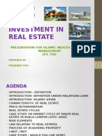 Investment in Real Estate Property