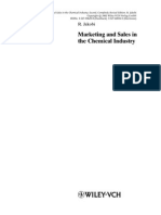 Marketing and Sales in The Chemical Industry PDF