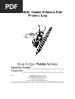 Download 2010 Sixth Grade Science Fair Project Log by mcrownholm8629 SN28451732 doc pdf