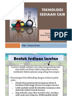 Produksi Sediaan Cair