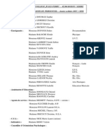 Liste Du Personnel 2015/2016