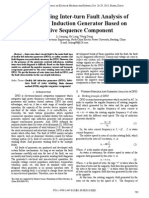 Rotor Winding Inter-turn Fault Analysis of Doubly-fed Induction Generator Based on Negative Sequence Component