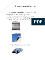 El Tiempo Atmosférico y El Clima