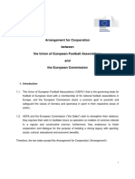 UE-UEFA Cooperation Agreement 