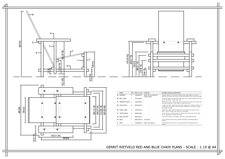 Rietveld Chair Plans Gerrit Rietveld's Lasting Legacy In Modern Design