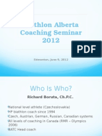 Ba Coaching Seminar Edmonton 2012