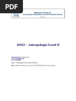 41012 - Antropologia Geral II - (Apontamentos) Jorge Loureiro