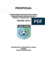 Proposal Bansos SDN 1 Sungai Danau