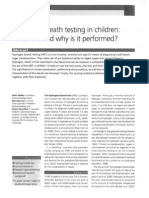 H2 Breath Testing in Children 07.06.09