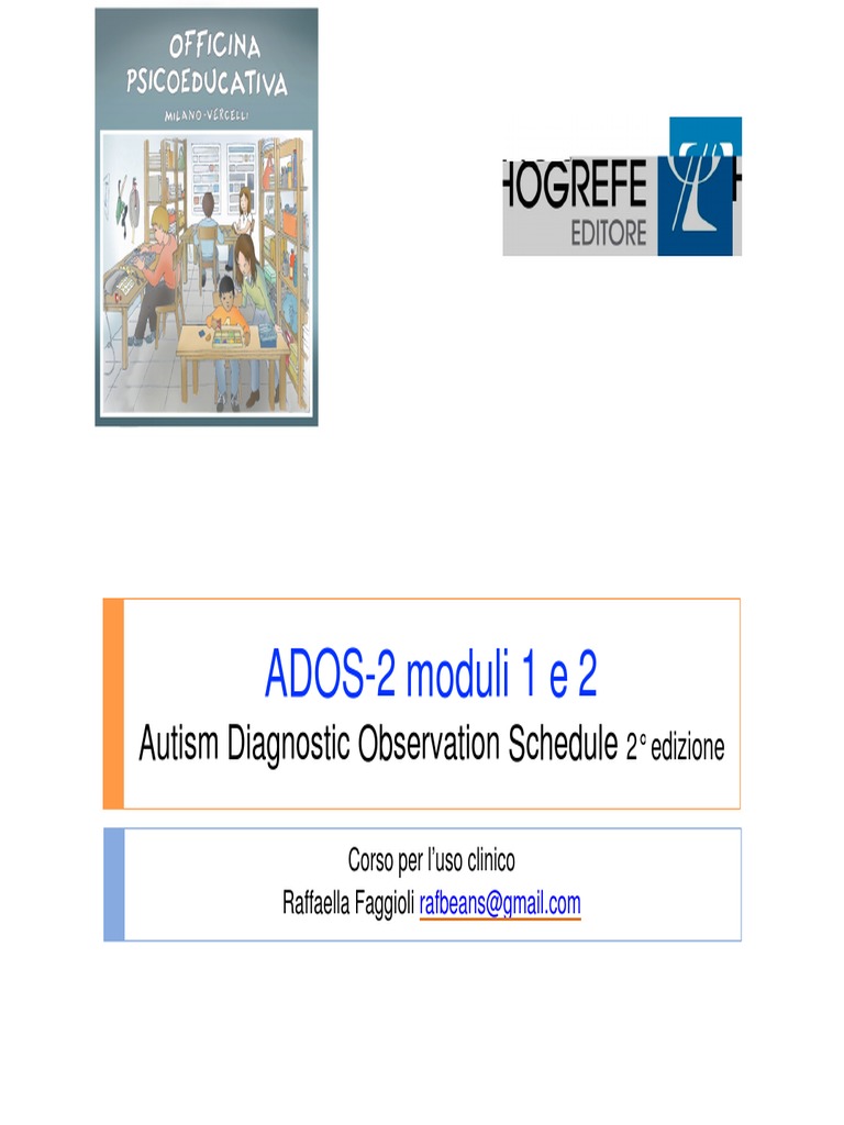 Ados Report Template Ados Report Template