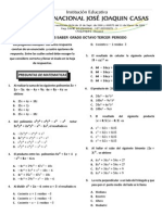 Prueba Saber Octavo Tercer Periodo