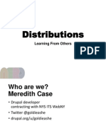 NERD Summit 2015 Distributions-Learning From Others
